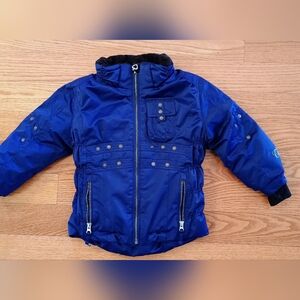 Vintage Obermeyer Girls "I Grow" Winter Jacket Size 4‎ Blue